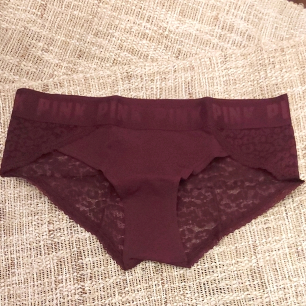 PINK Victoria's Secret Lace Women's Intimate Shorts, New In Original Packaging